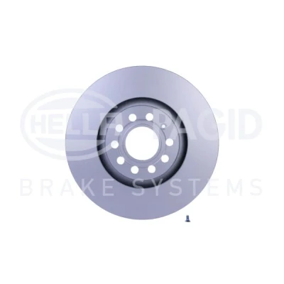 Abbildung von HELLA PRO High Carbon 8DD 355 127 591 Bremsscheibe 320 30 05/10 112 außenbelüftet beschichtet hochgekohlt ohne Radbefestigungsbolzen, Radnabe