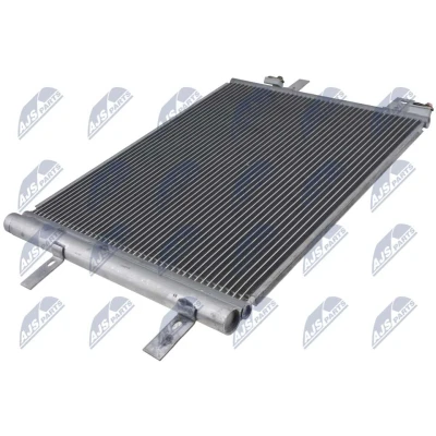 Abbildung von NTY CCS CT 023 Klimakondensator mit Trockner Aluminium 565 R 134a PEUGEOT: 308 SW 2, Expert III Kastenwagen, CITROËN: Jumpy Kastenwagen