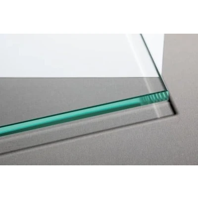 Abbildung von ESG Tischplatte nach Maß Individuell Anpassbare Glasplatte klar 10 mm Tischplatte, Küche Sicherheitsglas für Tischplatten, Möbelauflagen Made in Germany