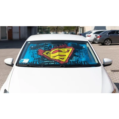 Abbildung von SUPERMAN 10974 Auto Sonnenschutz Blau Aluminium 1