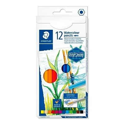 Abbildung von aquarel kleurpotloden set 12 st DJ