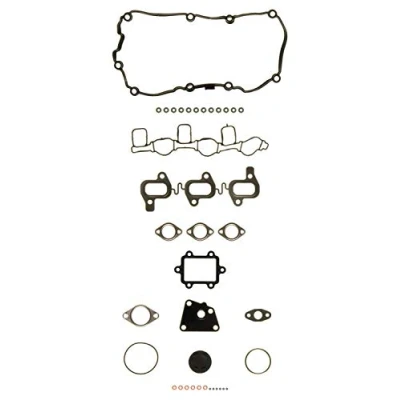 Abbildung von AJUSA 53037300 Dichtungssatz, Zylinderkopf ohne Zylinderkopfdichtung, mit Ventilschaftabdichtung, Abgasrohrdichtung links AUDI: A4 B8 Avant