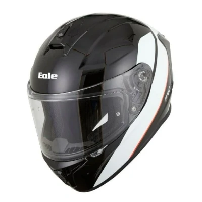 Abbildung von EOLE PROWHITE002 Integralhelm schwarz/weiß M, 57 58 cm ECE 22.06