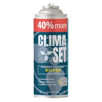 Abbildung von ClimaSet Recharge clim R1234yf 1x235 g climatisation Climatiseur voiture gaz cartouche ECO pour