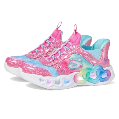 Abbildung von Skechers Girls Sneaker, Rosa Synthetik Rand, 35 EU