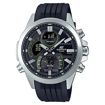 Abbildung von CASIO EDIFICE Smartwatch, Armbanduhr, Herrenuhr, Bluetooth, Stoppfunktion, Weltzeit, digital