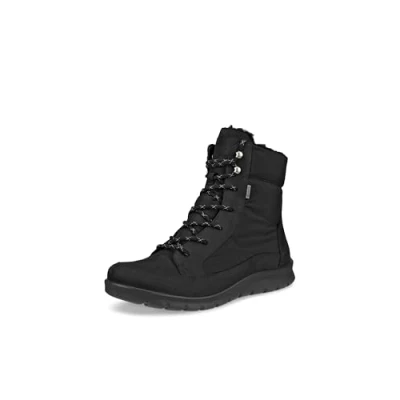 Abbildung von ECCO Schnürstiefelette, Damen, Größe: 39, Black Schuhe