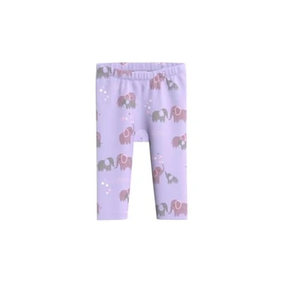 Abbildung von s.Oliver Leggings aus Baumwollstretch mit All over Print