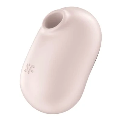 Abbildung von Satisfyer, Vibrator, Druckwellenvibrator, &#039;Pro To Go 2&#039;, 8,5 cm, ideal für unterwegs, 2 Motoren, Farbe:beige