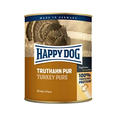 Abbildung von Happy Dog Fleisch Dosen Truthahn Pur, 800 g, 6er Pack (6 x g)