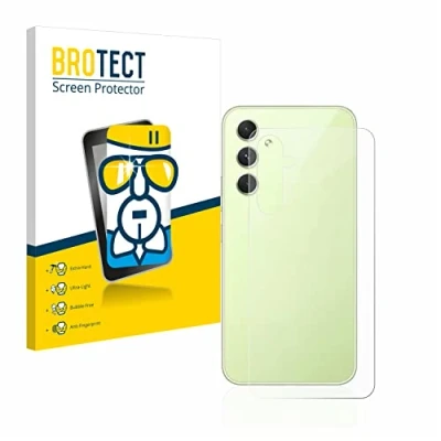 Abbildung von BROTECT Schutzglas für Samsung Galaxy A54 5G (Rückseite) Schutzfolie Panzer Folie Glas [Extrem Kratzfest 9H, Anti Fingerprint, Ultra Transparent]