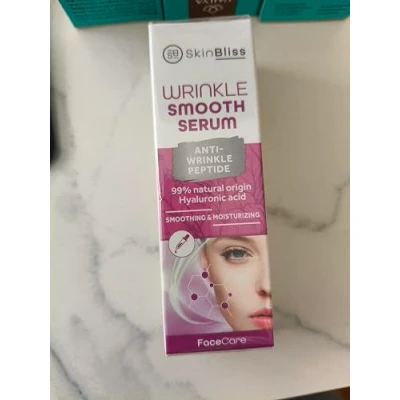 Abbildung von SkinBliss Wrinkle Smooth Serum, Vegan Face Serum with Anti Peptide, Natural Vitamin E for Moisturizing the Skin, 30 ml