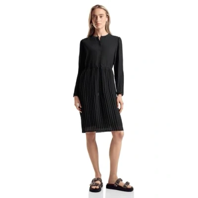 Abbildung von Street One Blusenkleid, Damen, Größe: 34, Schwarz