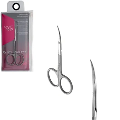 Abbildung von STALEKS Nagelschere Professionelle Nagelhautschere Smart 10 Type 3 SS 10/3, (1 tlg), Handgeschliffen mit Diamantscheiben