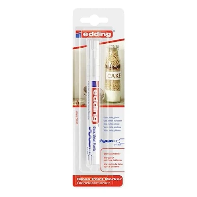 Abbildung von 10 x edding Glanzlack Marker 750 2 4mm weiß