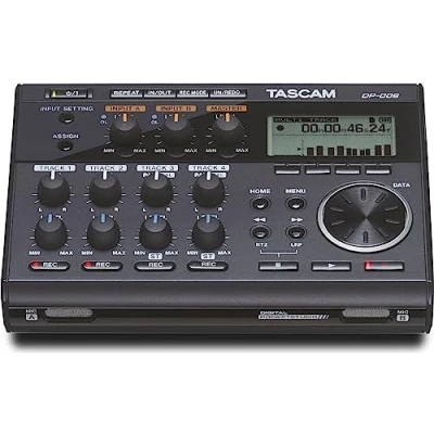 Abbildung von Tascam DP 006 Digitales 6 Spur Pocketstudio