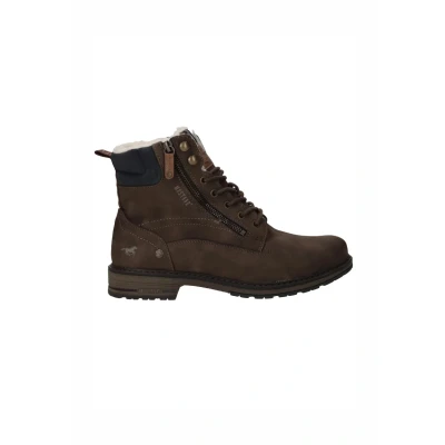 Abbildung von Mustang Shoes Schnürboots, mit seitlichem Reißverschluss für leichteres Schlupfen