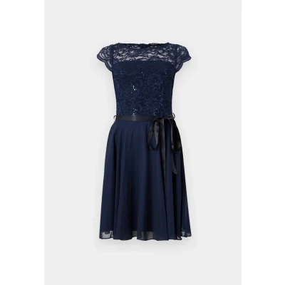 Abbildung von Swing Dress Cocktailkleid/festliches Kleid, Damen, Größe: 42, Marine