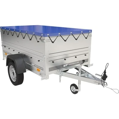 Abbildung von GARDEN TRAILER 200 KIPP Kippbarer Pkw Anhänger 750 kg mit Bordwänden