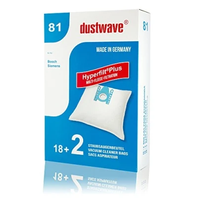 Abbildung von Megapack 20 Staubsaugerbeutel passend für Siemens VBBS600V00 Staubsauger dustwave® Markenstaubbeutel/Made in Germany + inkl. Micro Filter