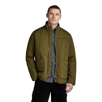 Abbildung von G STAR RAW Herren Liner Overshirt, Grün (dark olive D23659 4481 C744), L