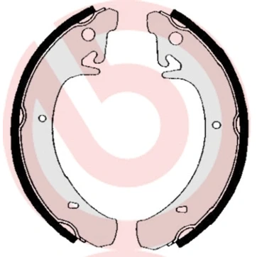 Abbildung von Bremsbackensatz BREMBO S 41 503
