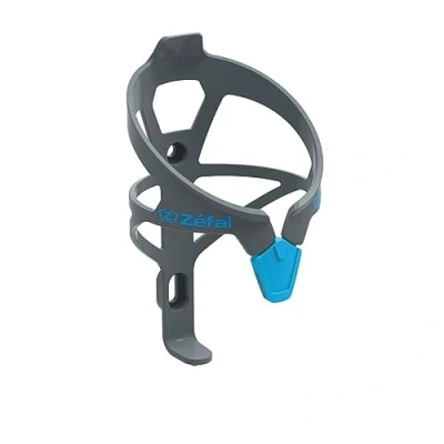 Abbildung von Zefal Unisex Erwachsene Pulse A2 Trinkflaschenhalter, grau/Cyan blau, One Size