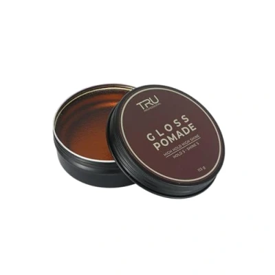 Abbildung von Tru Haarstyling Gloss Pomade Für Halt &amp; Eleganten Glanz, Aludose 113g