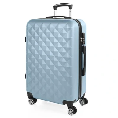Abbildung von ITACA Gepäck Sets, Reisekoffer, Reisekoffer Set, Kofferset, Hartschalenkoffer, Trolley Luggage Große Auswahl an Koffer &amp; Trolleys für jede Reise! 771700, Hellblau
