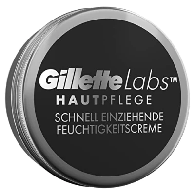 Abbildung von Gillette Labs Bartpflege Feuchtigkeitscreme für Männer (100 ml), Gesichtspflege, Feuchtigkeit &amp; Beruhigung mit Niacinamide (Vitamin B3) + Seetang, Geschenk