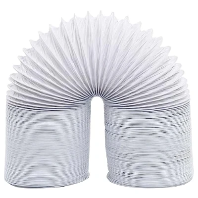 Abbildung von vidaXL Abluftschlauch Flexibel Klimaschlauch Flexschlauch Schlauch für Klimaanlage Trockner Abzugshaube Wäschetrockner PVC 6m 10cm