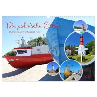 Abbildung von Die polnische Ostsee (Wandkalender 2025 DIN A3 quer), CALVENDO Monatskalender