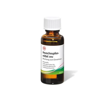 Abbildung von Heuschnupfenmittel DHU Mischung 100 ml