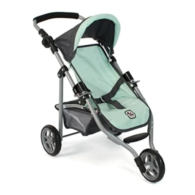 Abbildung von CHIC2000 Puppenbuggy Jogging Buggy Lola, Grau Mint, mit klappbarem Verdeck