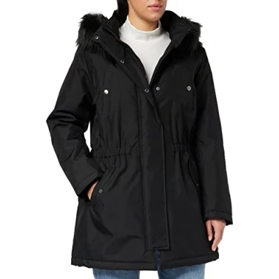 Abbildung von ONLY Carmakoma Carirena Wintermantel, Damen, Größe: S 42/44, Black