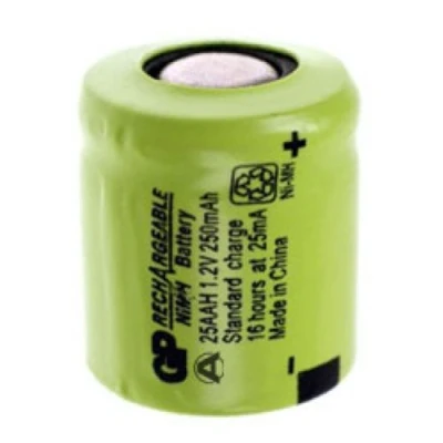 Abbildung von GP GP25AAH Akku NiMH 1/3 AA Mignon, 250mAh