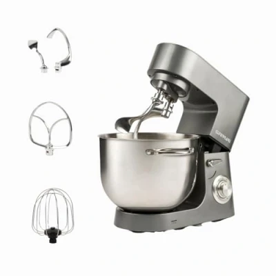 Abbildung von G3 Ferrari G20164 Pastaio Come Hand Planetary Knetmaschine, 1800 W, 8 Liter, Edelstahlbehälter mit Griffen, Doppelhaken, Geschwindigkeitsstufen, Pulsbetrieb, inklusive Zubehör
