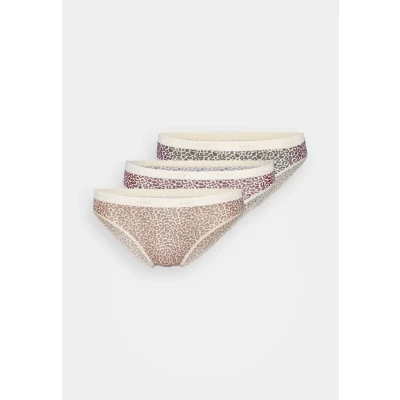 Abbildung von Dim Damen Culotte Femme Les Pockets Coton Confortable x3 Slip, Mehrfarbig, M