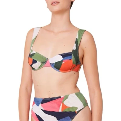 Abbildung von Triumph Damen Summer Expression W 05 pt Bikini top, GREEN DARK Combination, 40F