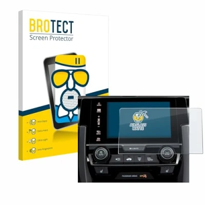 Abbildung von BROTECT Entspiegelungs Schutzglas für Honda Civic 2020 Infotainment System Schutz Folie Panzerfolie Glas Matt [Extrem Kratzfest 9H, Anti Reflex]