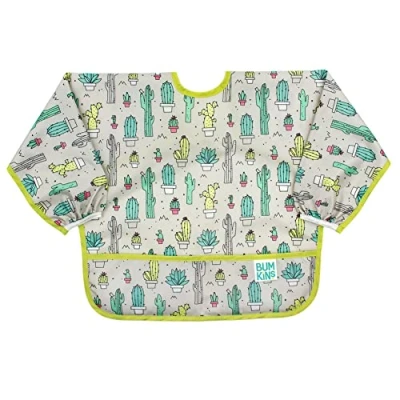 Abbildung von Bumkins SU111 Sleeved Bib, mehrfarbig, 24 monate, SU 111