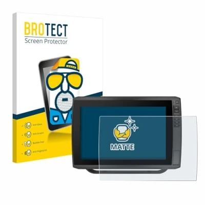 Abbildung von BROTECT Entspiegelungs Schutzfolie für Garmin ECHOMAP Ultra 122sv Matte Displayschutz Folie, Anti Reflex, Fingerprint