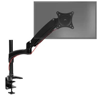 Abbildung von Duronic DM551X2 Monitorhalterung Tischhalterung Monitorarme Monitorständer für LCD/LED Computer Bildschirme Fernsehgeräte mit Neig und Rotierfunktion