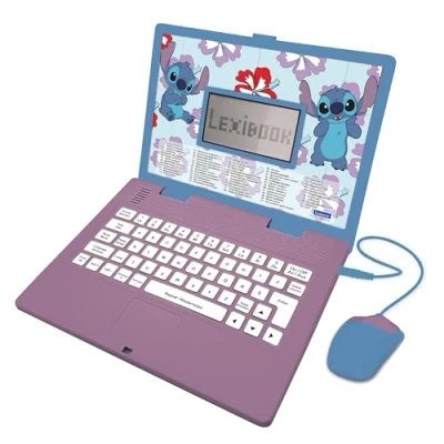 Abbildung von Lexibook Deutsch Englisch Bildungs Notebook Disney Stitch