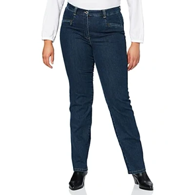 Abbildung von Ulla Popken, Damen, große Größen, Stretchjeans Mony