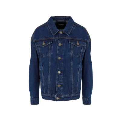 Abbildung von Urban Classics Oversized 90‘S Jeansjacke, Damen, Größe: Medium, Mid indigo washed