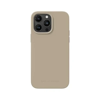 Abbildung von IDEAL OF SWEDEN Silicone iPhone 16 Pro Max Hülle MagSafe Beige Design, Dünnes &amp; Leichtes Case, Stoßfest Stylisch Und Langlebig Für Optimalen Schutz Im Alltag