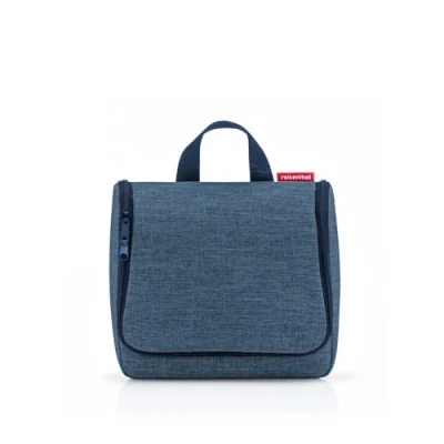 Abbildung von reisenthel toiletbag praktischer Kulturbeutel mit Haken, wasserabweisendes Material, Couleur:Twist Blue
