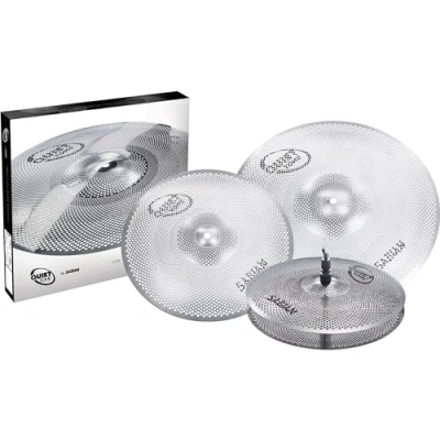 Abbildung von Sabian QTPC502 becken Pack de beckens Quiet Tone 13&quot; 14&quot; 18&quot;