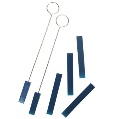 Abbildung von Haibei 6er/10er Set Klavier Piano Tuning Stimmen Klavierstimmen Stimmhammer Stimmschlüssel Stimmband Zubehör (6er Stimmkeile set)
